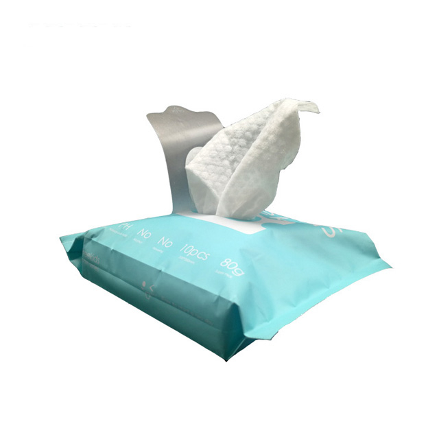 Lingettes pour bébés sensibles à l'eau pour bébé tout-nature OEM sans alcool