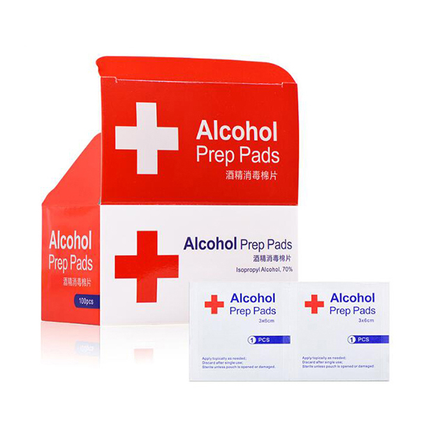 Protections médicales d'isopropanol et d'alcool faites sur mesure médicales à 70% sans peluche d'OEM