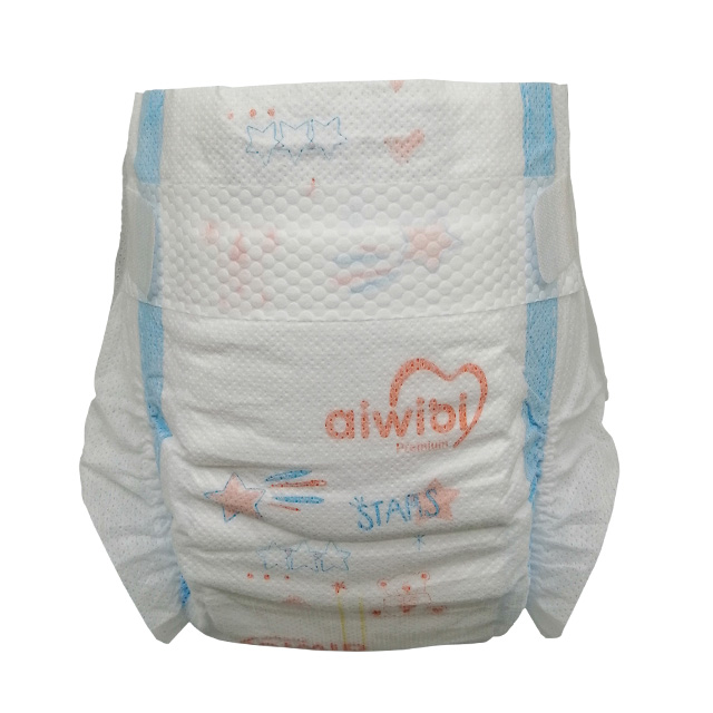 Couches super minces et à absorption élevée pour bébé d'Aiwibi Factory avec bandes velcro