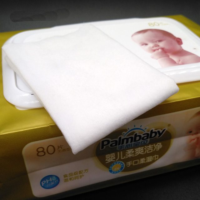 Lingettes humides ultra compactes pour bébé, main et bouche de bébé d'OEM